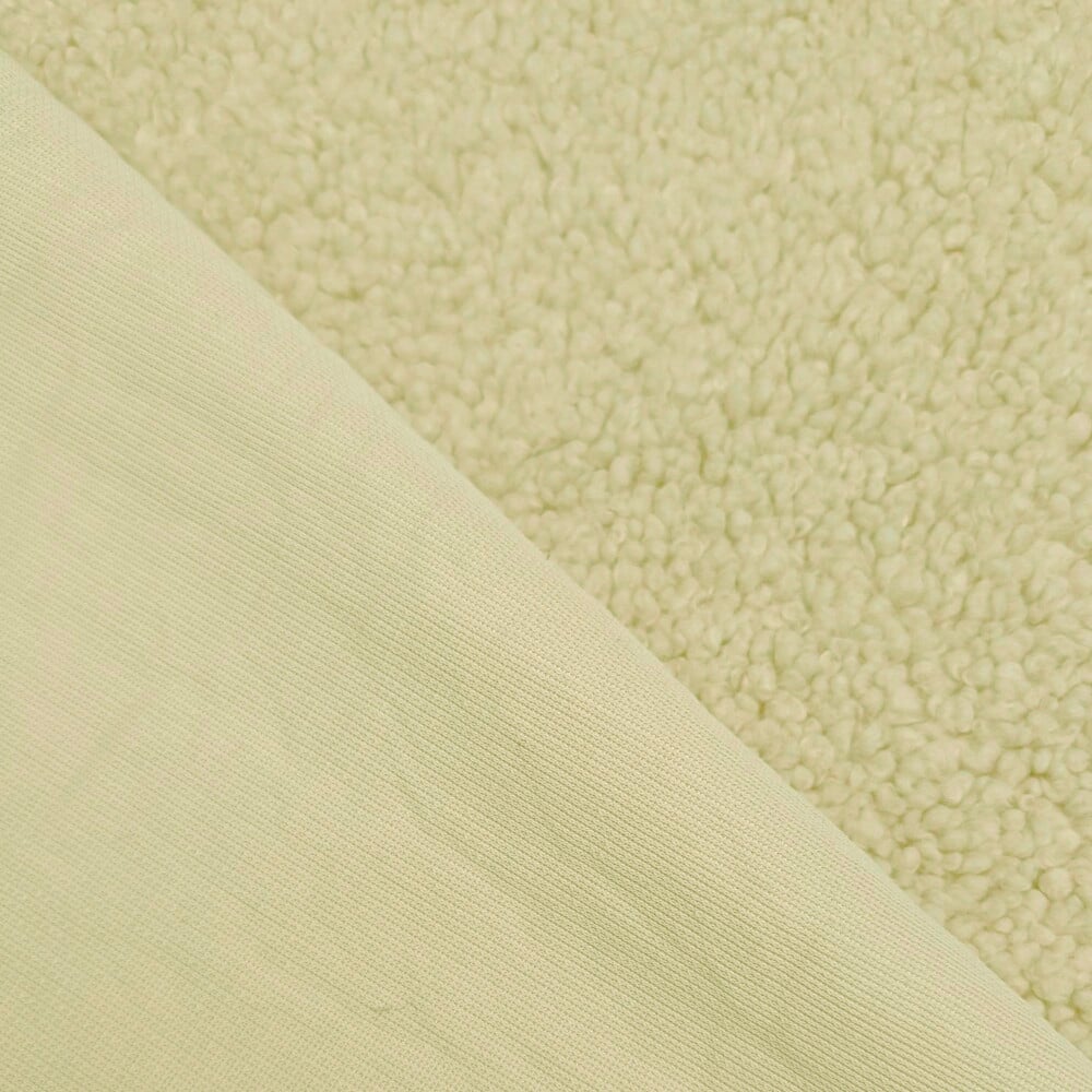 Zuber Sherfa Super Sherpa Fabric Online - Cream, Upholstery Sherpa Fabric Online